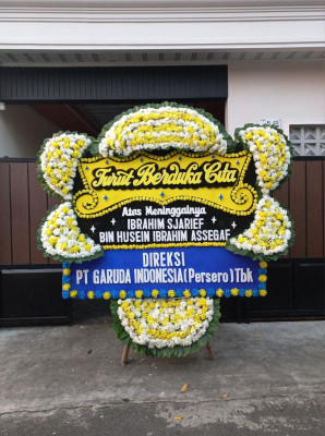 Papan Bunga Duka di Irimuli