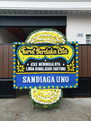 Papan Bunga Duka di Irimuli