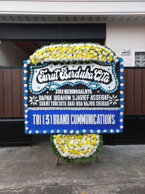 Papan Bunga Duka di Irimuli